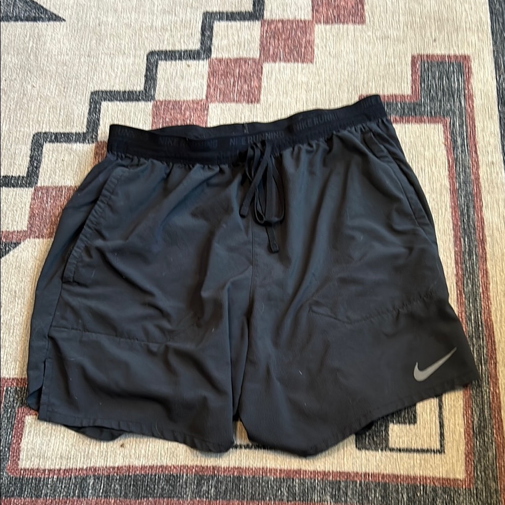 Nike Black Athletic Running Shorts
